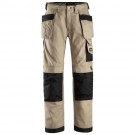 Pantalon Canvas+ Kaki/Noir 